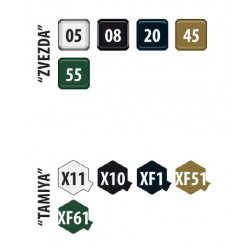 1:72 Zvezda 5077 - T-62 Soviet Main Battle Tank