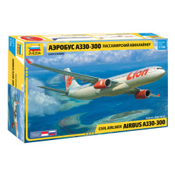 1:144 Zvezda 7044 - Airbus A330-300 Civil Airliner
