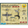 1:144 Zvezda 6116 Немецкий истребитель Messerschmitt Bf 109F-2