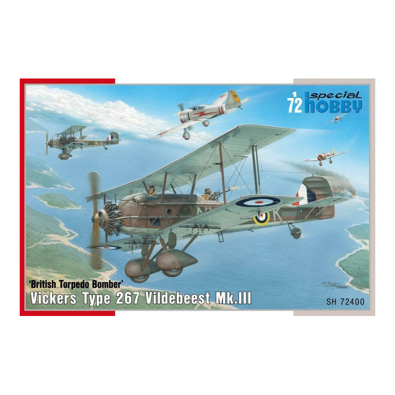1:72 Special Hobby SH72400 - Vickers Vildebeest Mk.III