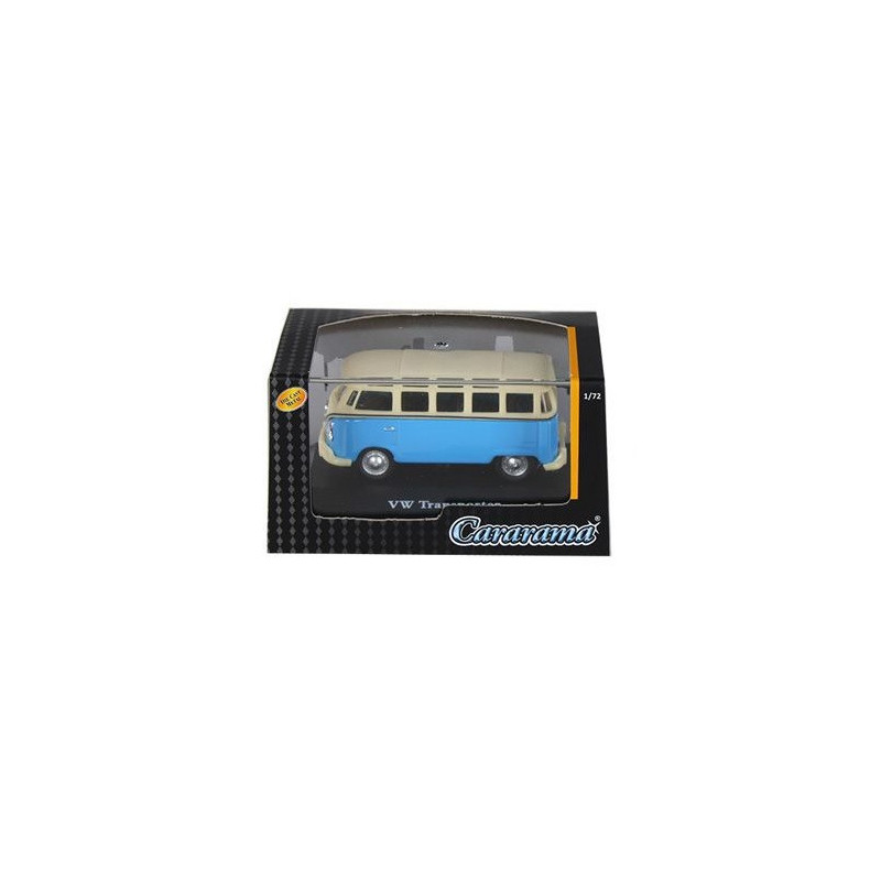 1:72 Cararama - VW Samba Bus, Blue