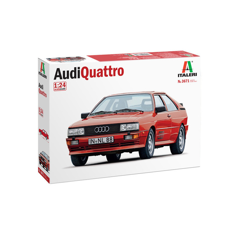 1:24 Italeri 3671 - Audi Quattro