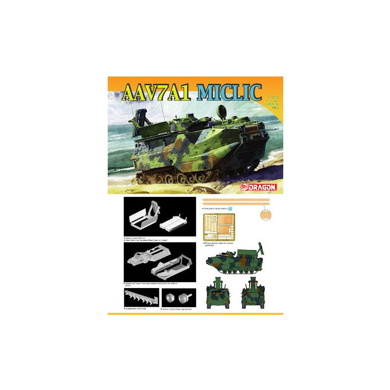 1:72 Dragon 7318 - AAV7A-1 Miclic Amphibious Assault Vehicle