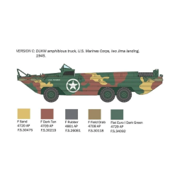 1:72 Italeri 7022 - DUKW 2 1/2 ton GMC truck amphibious version "D-Day 80° Anniversary"