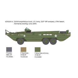 1:72 Italeri 7022 - DUKW 2 1/2 ton GMC truck amphibious version "D-Day 80° Anniversary"
