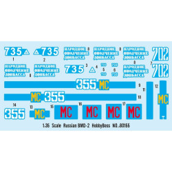 1:35 Hobby Boss 80155 - БМД-2 / Russian BMD-2