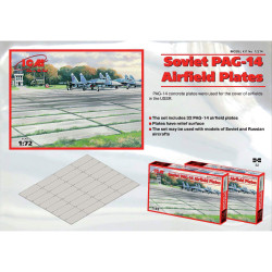 1:72 ICM 72214 - Советские аэродромные плиты ПАГ-14 (32 шт.)