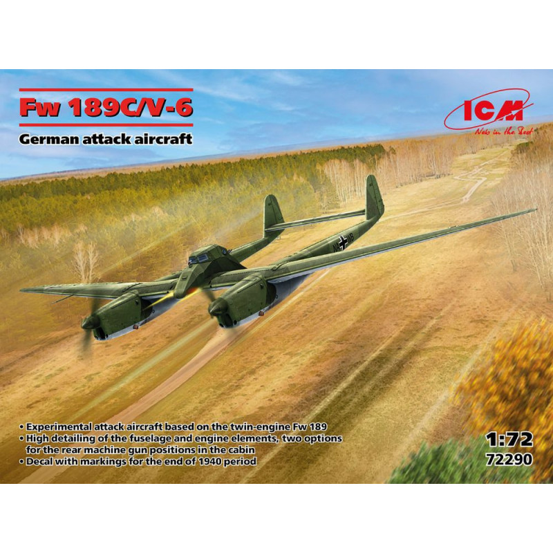 1:72 ICM 72290 - Focke-Wulf FW-189C/V-6