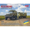 1:72 ICM 72817 - ZiL-131 - Truck with trailer