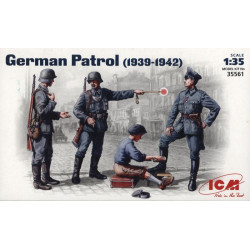 1:35 ICM 35561 - Немецкий патруль 1939-1942 гг. (4 фигуры)