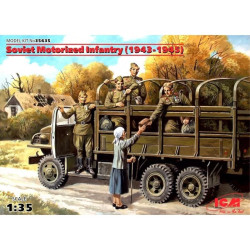 1:35 ICM 35635 - Soviet Motorized Infantry (5 figures)