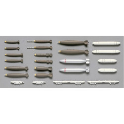 1:72 Hasegawa X72-01 - U.S. Aircraft weapons (U.S. Bombs & Rocket Launchers)
