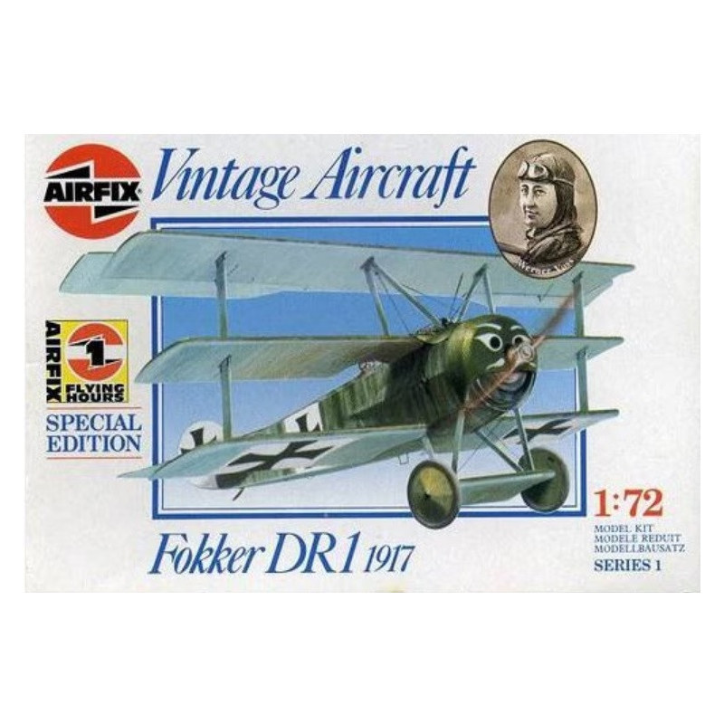 1:72 Airfix A01074 - Fokker Dr. I WWI German Fighter 1917