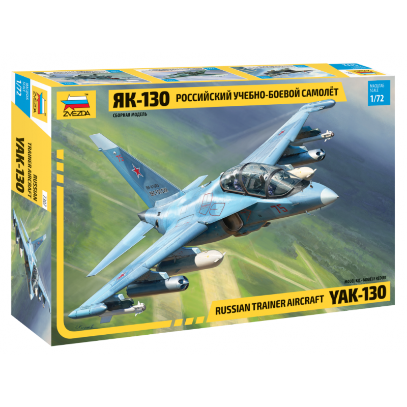 1:72 Zvezda 7307 Russian Trainer Aircraft YAK-130