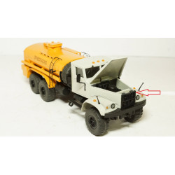 1:43 Auto Parts 43081 - Решетка радиатора КрАЗ-255/-256 для моделей "Саратов".