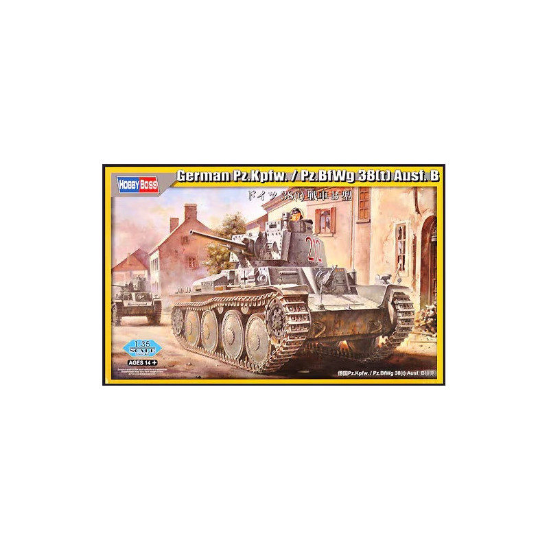 1:35 Hobby Boss 80138 - German Pz.Kpfw. / Pz.BfWg 38(t) Ausf. B