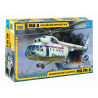 1:72 Zvezda 7254 Mil Mi-8 HIP Russian Rescue Helicopter