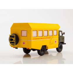 1:43 Legendary trucks - GAZ-66 medicīnas daudzfunkcionāls furgons KSP-2001