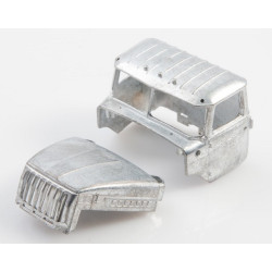 1:43 AVD Models 1401 - УРАЛ-43204-10 лесовоз с прицепом, сборная модель / URAL-43204-10, model kit