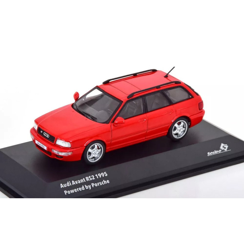 1:43 Solido - Audi Avant RS2, 1995 Red
