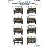 1:35 Colibri Decals 35083 - Dodge WC-51. Part 1