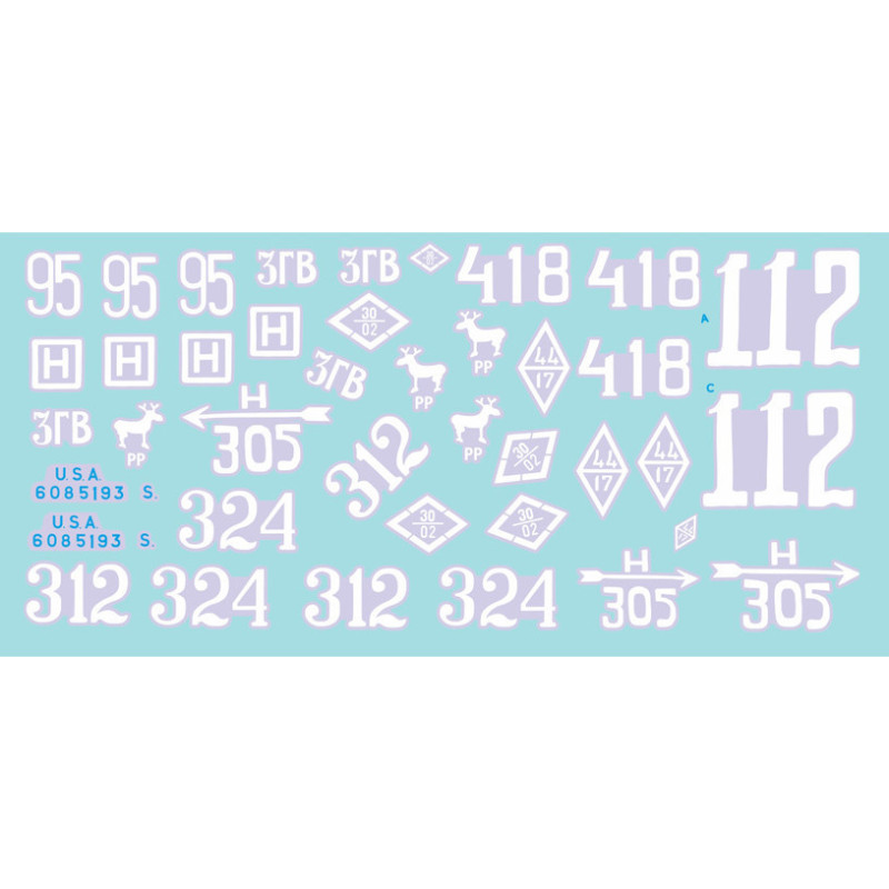 1:35 Colibri Decals 35085 - M3A1 «Scout» in Red Army