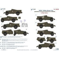 1:35 Colibri Decals 35085 - M3A1 «Scout» in Red Army