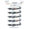 1:72 Colibri Decals 72149 - Як-9Д / Yak-9D, Part 2, for Zvezda №7313 + Stenciling