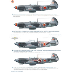 1:72 Colibri Decals 72149 - Як-9Д / Yak-9D, Part 2, for Zvezda №7313 + Stenciling