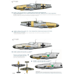 1:72 Colibri Decals 72152 - Bf-109 F-2 ErgGr.JG54/ ErgJGr. Ost