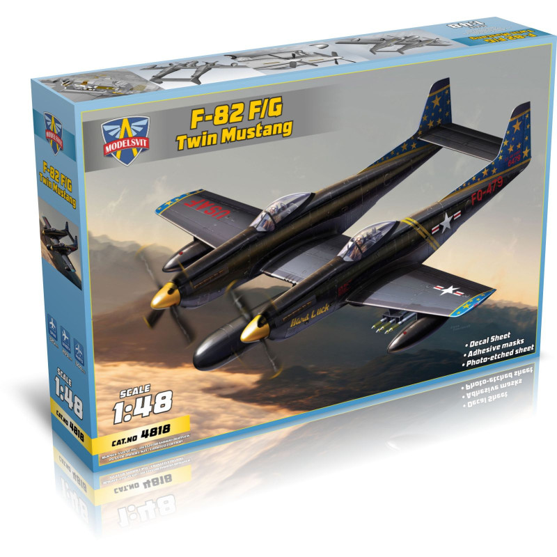 1:48 Modelsvit 4818 - F-82F/G "Twin Mustang"