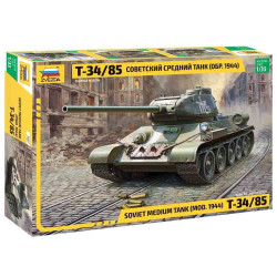 1:35 Zvezda 3687 - T-34/85 mod.1944 Soviet Medium Tank