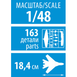 1:48 Zvezda 4833 - LAGG-3 Series 66 Soviet Fighter