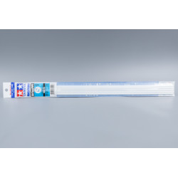 Tamiya 70220 - Пластиковые трубки (круглые белые) диаметр - 5 мм, внутренний - 3 мм, длина 40 см (5 шт)