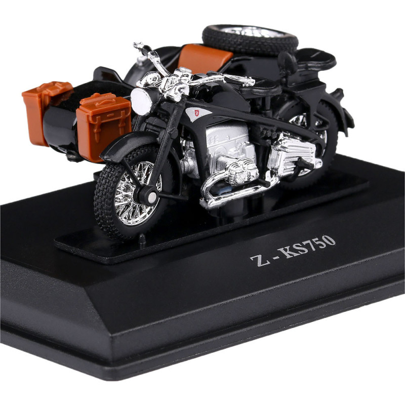 1:43 Cararama - Zundapp KS750 Motorcycle with Sidecar