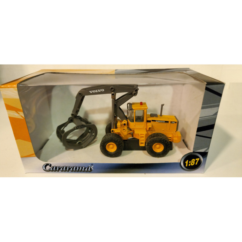 1:87 Cararama - Volvo L180C Timber Wheel Loader