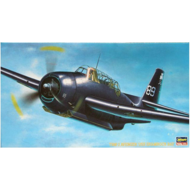 1:72 Hasegawa 51334 - TBM-3 Avenger 'USS Shamrock Bay'