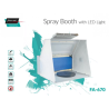 Fine-Art 670 - Покрасочная камера со светодиодной подсветкой