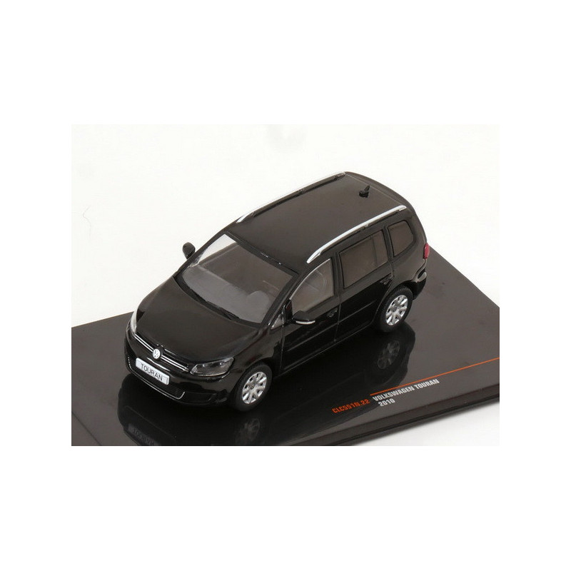 1:43 IXO CLC551N - Volkswagen / VW Touran, 2010 Black