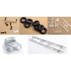 1:43 AVD Models 1557 - GAZ-52 mēbeļu furgons GZSA-893A, sīksēriju līmmodelis