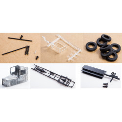 1:43 AVD Models 1574 - ZIS-11 ugunsdzēsēju autocisterna PMZ-1, sīksēriju līmmodelis