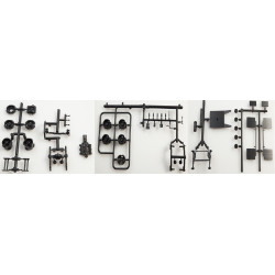 1:43 AVD Models 7079 - Седельный тягач КАЗ-608В с полуприцепом ОДАЗ-885, сборная модель