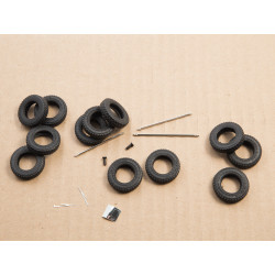 1:43 AVD Models 7079 - Седельный тягач КАЗ-608В с полуприцепом ОДАЗ-885, сборная модель