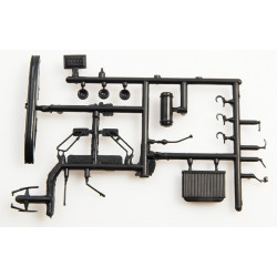 1:43 AVD Models 7075 - Седельный тягач ЗИЛ-130В1 с полуприцепом ОДАЗ-794, сборная модель