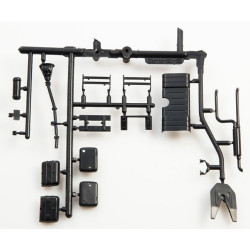 1:43 AVD Models 7075 - Седельный тягач ЗИЛ-130В1 с полуприцепом ОДАЗ-794, сборная модель