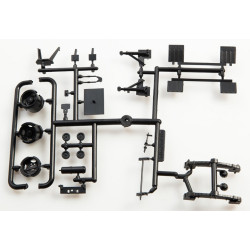 1:43 AVD Models 7075 - Седельный тягач ЗИЛ-130В1 с полуприцепом ОДАЗ-794, сборная модель