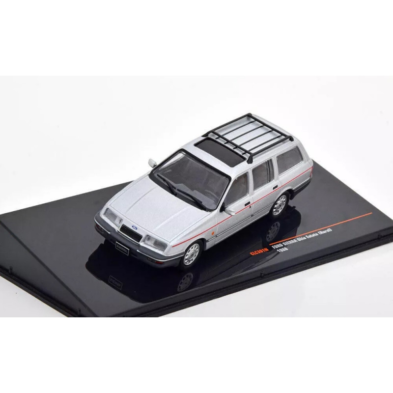 1:43 IXO CLC391N - Ford Sierra Turnier Ghia, 1986 Silver