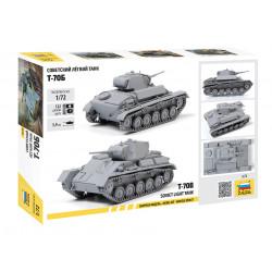 1:72 Zvezda 5078 - T-70B Soviet Light Tank WW II