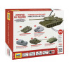 1:100 Zvezda 6296 - IS-4 Padomju smagais tanks