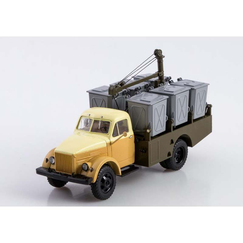1:43 SSM 1583 - ГАЗ-51 Мусоровоз КММ-2 / GAZ-51 Garbage truck KMM-2